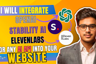 integrate openai, stability ai, elevenlabs, or any API into your app