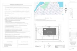 do professional architectural set, for stamp
