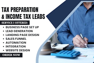 do tax preparation leads income tax leads tax preparation website tax leads