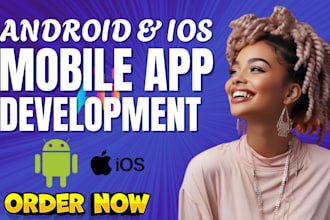 develop mobile app android app ios app with flutterflow bubble unity adalo glide