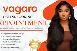 set up simply book and vagaro booking on wix and wordpress