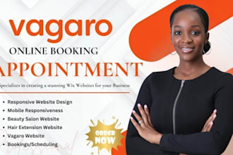 set up simply book and vagaro booking on wix