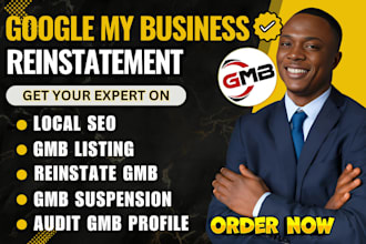 fix suspended gmb, reinstate google my business, verify gbp and restore seo