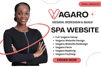 build beauty website with vagaro, squarespace, and wix