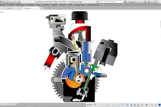 design and prototype industrial machinery components in 3d