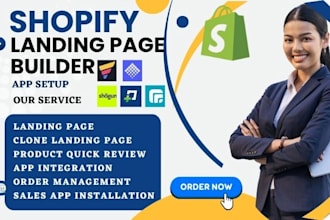 setup shopify landing page builder pagefly ecomposer gempages shogun  beae hub