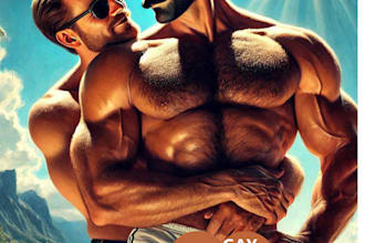draw gay bara muscle, yaoi, nsfw, fan art, oc comic gay character, lesbian