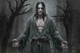 create images for characters in horror and dark fantasy