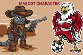 design mascot cartoon character logo vintage retro caricature avatar rat fink