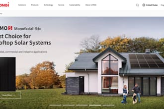 solar energy website roofing construction hvac solar website