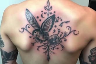 draw a custom tattoo design for you
