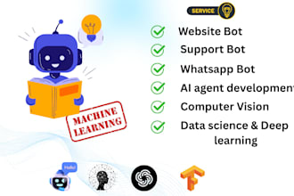 do ai chatbot development ,machine learning,deep learning in python