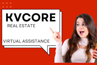 real estate virtual assistant, kvcore expert, kvcore specialist, kv core website