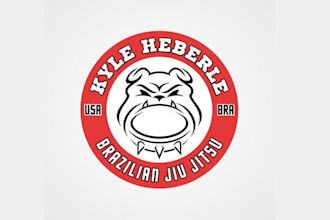 create strong inviting martial arts logo