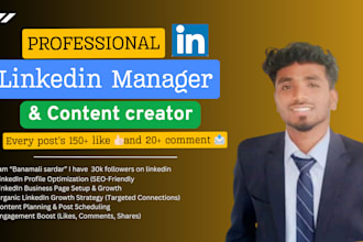 be your linkedin content creator growth expert for more engagement