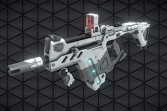 design high quality 3d props for games and films