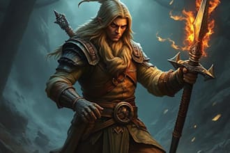 create amazing d or dnd character for you