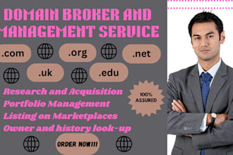be domain broker domain manager domain expert taken domain brokerage services