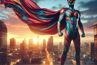 design you a character or superhero