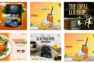 do unique design event, business, concert, club, social media flyer