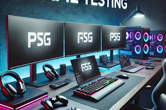 test and review your steam game