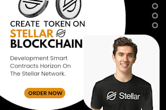 create a stellar network xlm crypto token coin