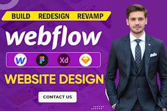 design webflow website figma to webflow fix clone responsive webflow website