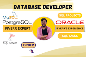 write fix customize sql queries mysql sql server postgresql oracle