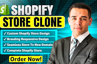 clone, revamp, copy, replicate, duplicate shopify store