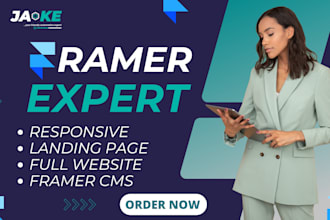 develop responsive framer website framer landing page design figma to framer
