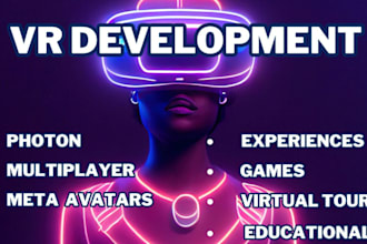 create stunning 3d simulation for VR PC webgl and mobile in unity
