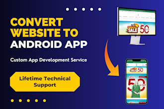 convert website to android webview app