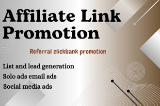 usa solo ads promotion affiliate link marketing lead sign up MLM promotion