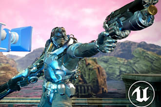 build unreal engine game development, multiplayer game