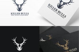 create a clean and classic retro vintage logo