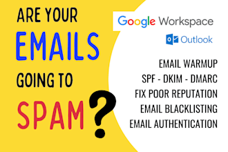 fix or setup a, dns, cname, txt, mx, dkim, spf, dmarc record