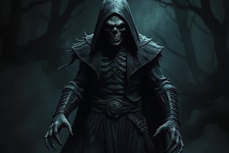 create images for characters in horror and dark fantasy