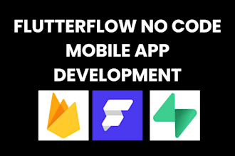 build your scalable flutter flow app with firebase and API integrations no code