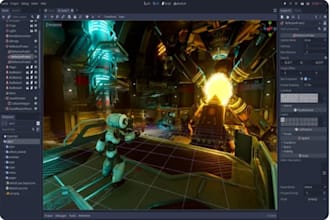 develop a fully functional 2d game in godot engine for you
