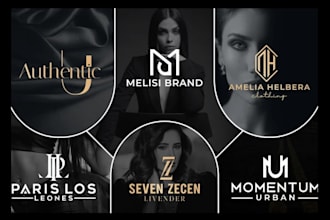design luxury fashion clothing brand, apparel and boutique fashion logo design