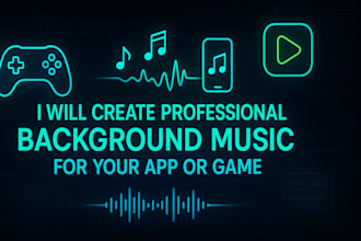 create professional background music for your app or game