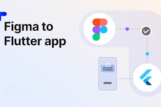 convert your figma design to a flutter app cross platform ios and android