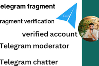 do telegram fragment verified account, username securely, telegram 20 chatters
