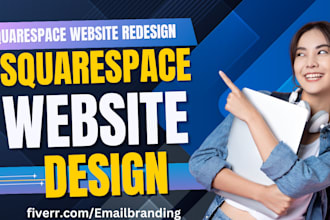 do SEO optimized squarespace website design and redesign squarespace website