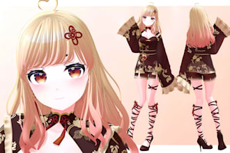 convert and optimize your 3d model into a vrchat avatar or furry avatar