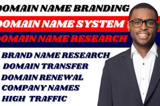 domain brand name company name business name SEO optimized and legal backing