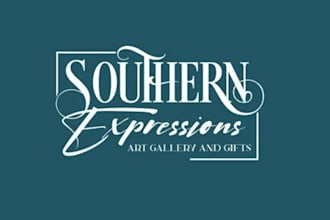 create attractive and imagination gift shop logo design