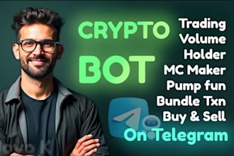 create crypto trading holder volume, pump fun bot by jito bundle on solana evm