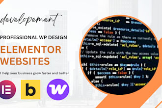 website migration, elementor landing, clone website, acf, built website revamp