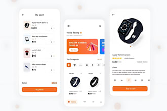 do ecommerce ios and android app development, ecommerce website woocommerce app